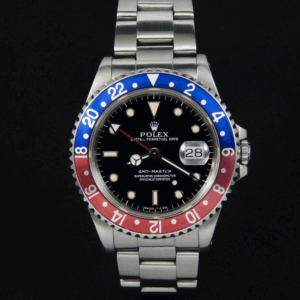 Polex GMT-Master Automatic Watch with Pepsi Bezel